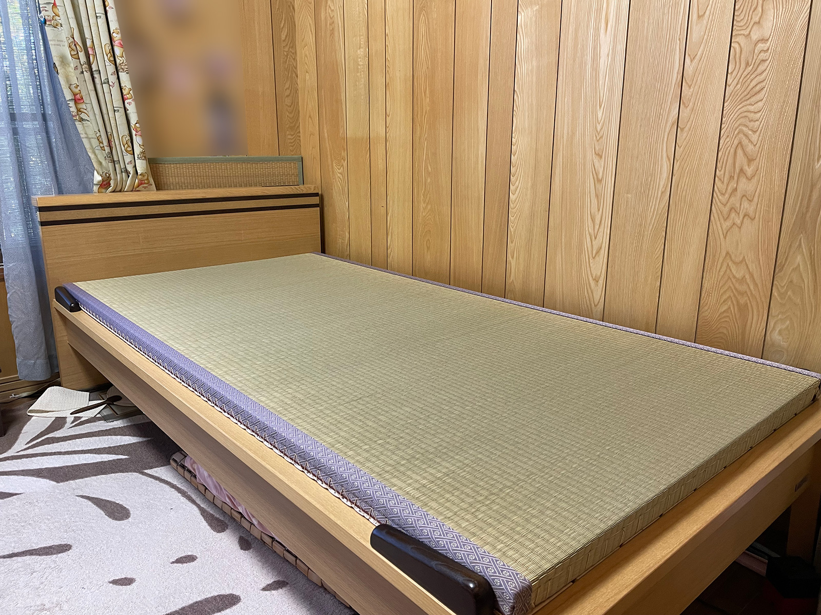 安城市　I様邸　畳ベッドの畳の新調|安城市の襖・障子・網戸・畳の張替え　手張り表具職人の店 和紙屋（かずしや）安城北店