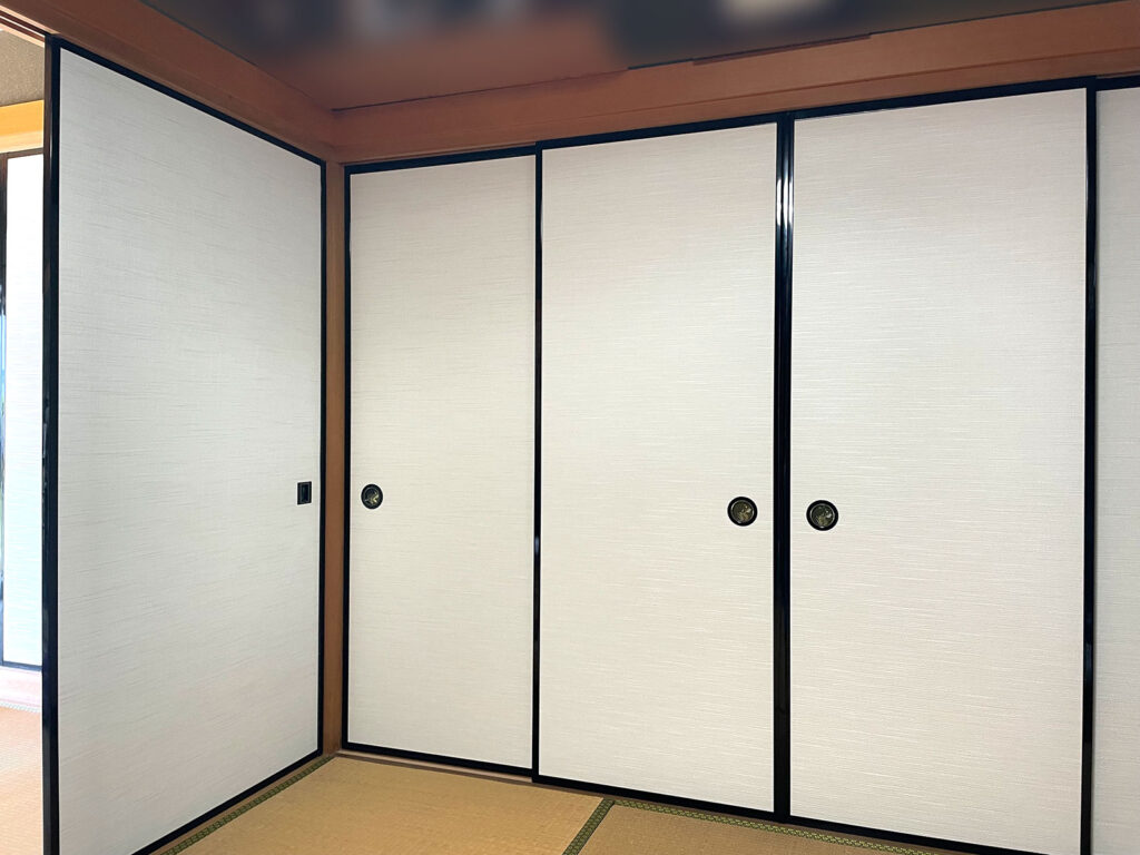 安城市　H様邸　襖と障子の張替え|安城市の襖・障子・網戸・畳の張替え　手張り表具職人の店 和紙屋（かずしや）安城北店
