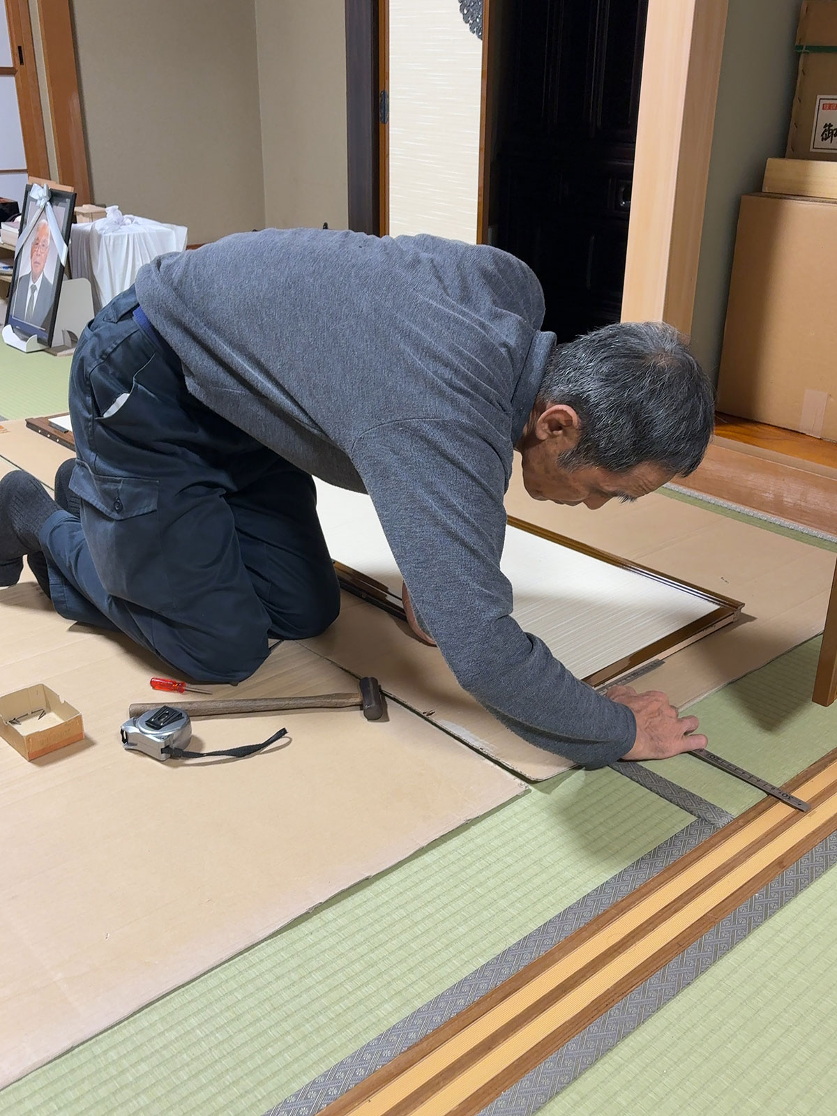 安城市の襖・障子・網戸・畳の張替え　手張り表具職人の店 和紙屋（かずしや）安城北店