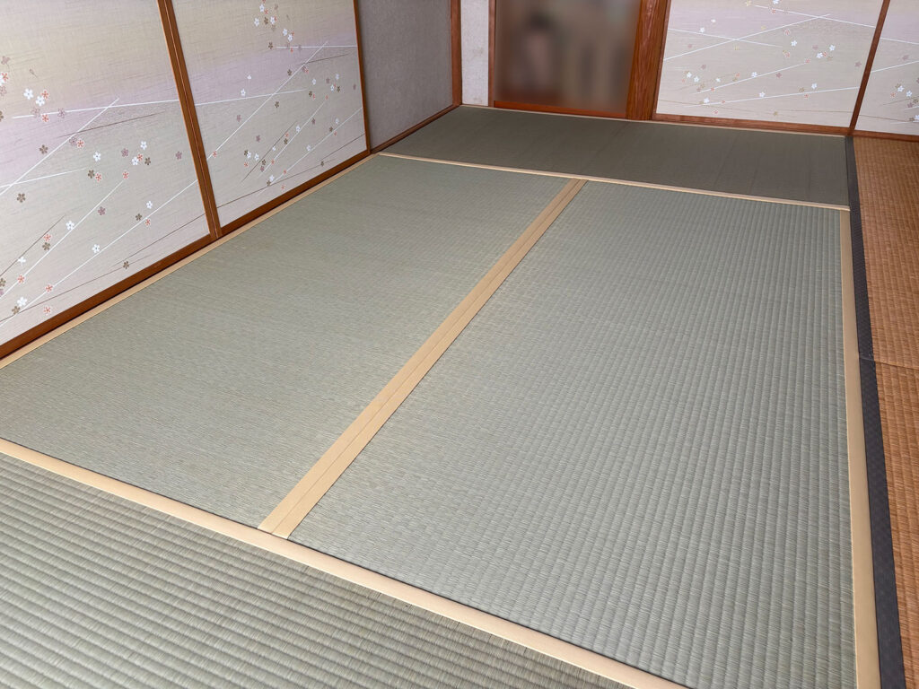 安城市　N様邸　マンションの畳と襖の張替え|安城市の襖・障子・網戸・畳の張替え　手張り表具職人の店 和紙屋（かずしや）安城北店